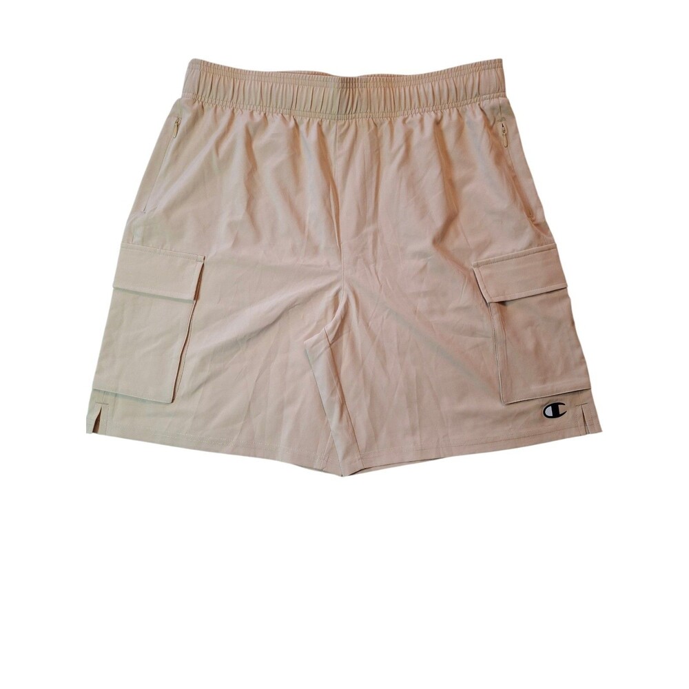 Champion Men's Athletic Shorts French Terry, Grayñ, Size Large